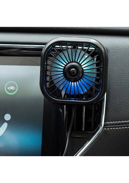 Araba Kliması Hava Çıkış Fanı Gradyan Renkli Ortam Işığı (Yurt Dışından) modelleri