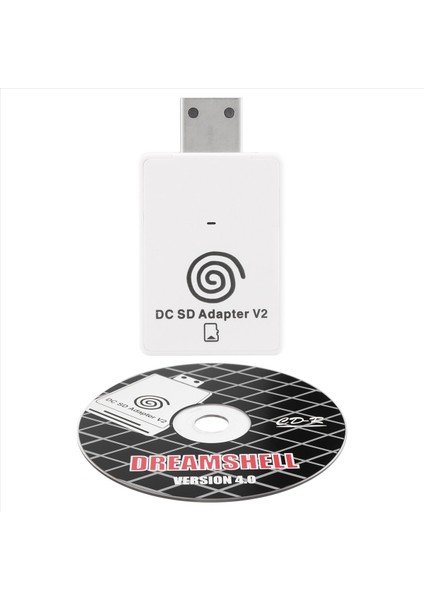 Dc Sd Tf Card Adapter Reader V2 Voor For Sega Dreamcast En CD Met (Yurt Dışından)