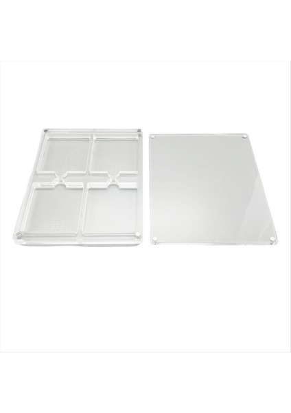 Yüksek Şeffaflıkta Akrilik Manyetik Vakumlu Kapaklı Oyun Saklama Kutusu (Yurt Dışından)