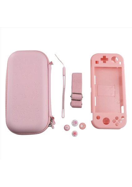 Nintendo Switch Lite ile Uyumlu Pembe Taşıma Çantası (Yurt Dışından)