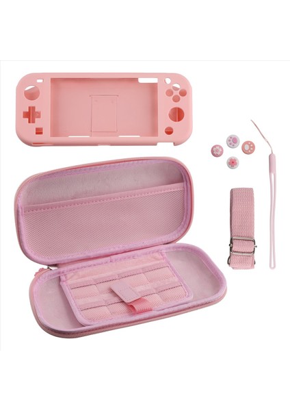 Nintendo Switch Lite ile Uyumlu Pembe Taşıma Çantası (Yurt Dışından) modelleri