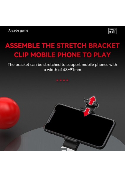 Kablosuz Joystick Kontrol Cihazı Arcade Dövüş Oyunu Beyaz+Siyah (Yurt Dışından) modelleri