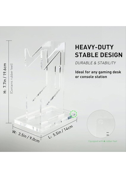 Akrilik Oyun Konsolu Tutucu Oyun Kumandası Masa Standı B (Yurt Dışından) indirimleri