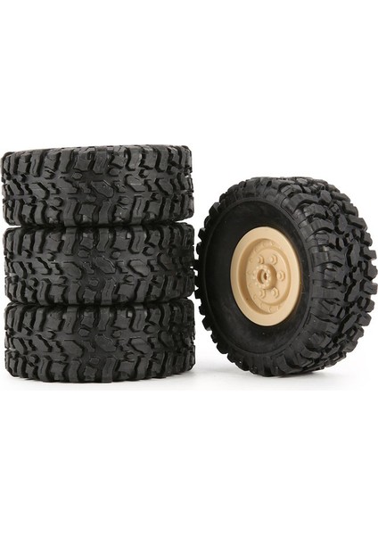 Rc 1/16 Wpl B-1/b-24/c-14/c-24/b-16-Yellow Için Kauçuk Tekerlek (Yurt Dışından) fiyatları