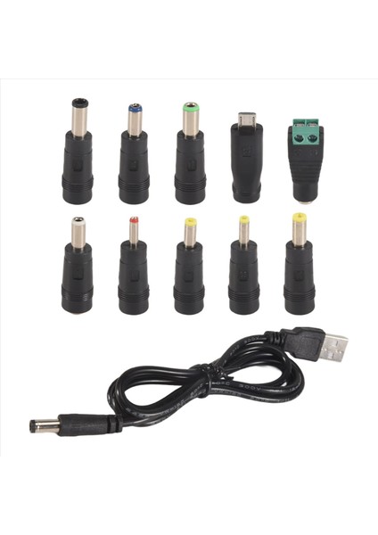10 Değiştirilebilir Fiş Konnektörlü USB - Dc Güç Kablosu Adaptörü (Yurt Dışından) modelleri