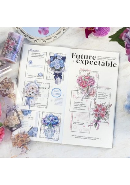 Pet Bant Seti, 4 Rulo Manzara Efemera Buketi Serisi (Yurt Dışından) fiyatları