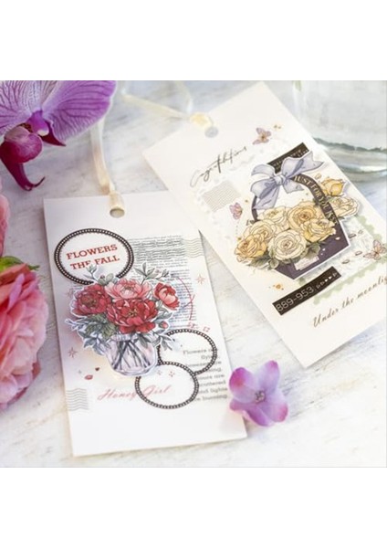 Pet Bant Seti, 4 Rulo Manzara Efemera Buketi Serisi (Yurt Dışından) fırsatları