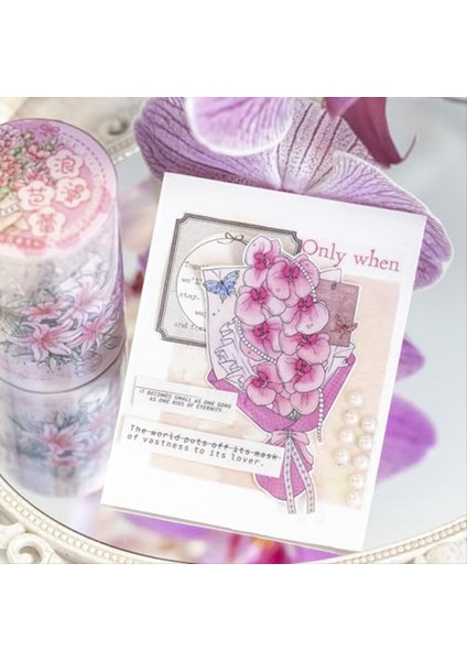 Pet Bant Seti, 4 Rulo Manzara Efemera Buketi Serisi (Yurt Dışından) indirimleri