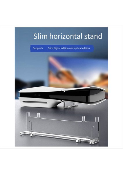 Ps5 Akrilik Stand Ana Bilgisayar Yatay Masaüstü Yerleştirme Braketi (Yurt Dışından) modelleri