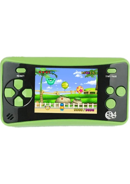 Çocuklar Için Taşınabilir Oyun Salonu Sistemi Oyun Konsolu Doğum Günü Hediyesi Yeşil (Yurt Dışından)
