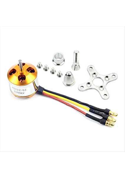 2 Adet 2212 1400KV/2200KV Fırçasız Motor Rc Uçak Quadcopter Ufo Için (Yurt Dışından) modelleri