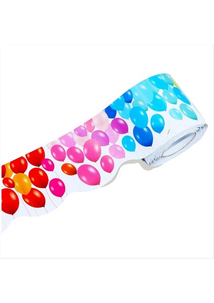 Sınıf, Okul ve Ofisler Için Taraklı Rulo Kenarlıklı Çıkartmalar (Yurt Dışından)