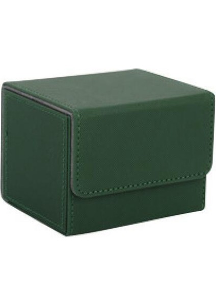 Mtg Yugioh Kart Tutucu 100+ Için Yan Yüklemeli Kart Kutusu, Yeşil (Yurt Dışından)