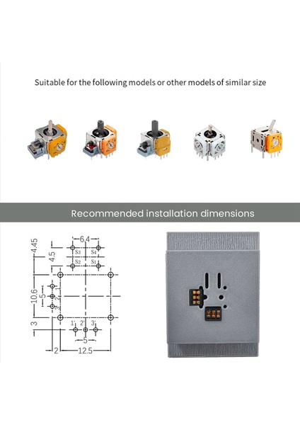 Ps5 Ps4 Switch Xbox 13MM Hall Joystick Test Ekipmanı Etkisi (Yurt Dışından) fırsatları