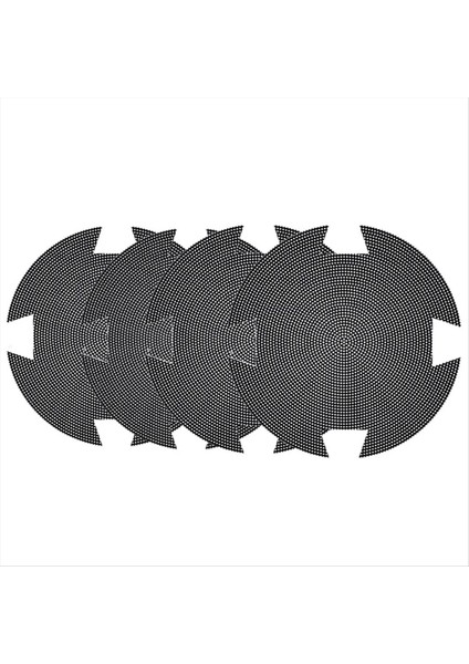 Ps5 Slim Konsolu Için 4 Adet Toz Filtresi Toz Geçirmez Örgü Kılıf Kapağı (Yurt Dışından)