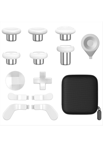 Xbox One Elite Series 2 B Için Metal Thumbsticks Joystick Kapağı (Yurt Dışından)