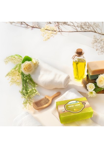 Doğal Kükürt Sabunu 140 gr x 3 Adet Tüm Cilt Tipleri Için Antioksidan ve Yenileyici Etkili fırsatları