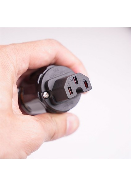 12AWG Hi-End Hifi Ses Ac Güç Kablosu Abd Fişi 1 Metre/3,28 Ft (Yurt Dışından) fırsatları