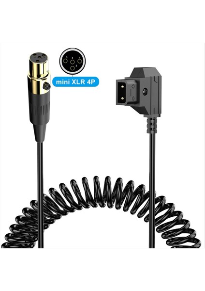 Arrı Için D-Tap Erkek - Mini Xlr 4 Pin Dişi Sarmal Güç Kablosu (Yurt Dışından) fiyatları