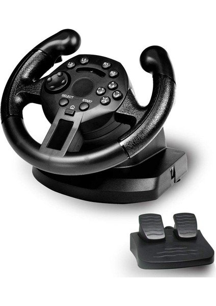 Ps3 Için Yarış Direksiyon Simidi Titreşimli Joystick'ler (Yurt Dışından)