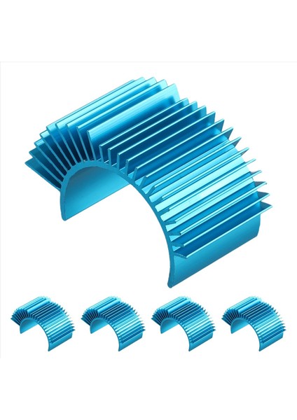 1/10 Model Rc Araba Tekne Için 540/545/550 3650 3660 3670 Motor Isı Emici (Yurt Dışından)