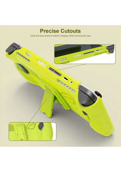 Rog Ally Host Için Standlı Tam Kapaklı Tpu Koruyucu Kılıf, Sarı (Yurt Dışından) fırsatları