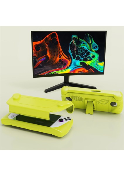 Rog Ally Host Için Standlı Tam Kapaklı Tpu Koruyucu Kılıf, Sarı (Yurt Dışından) indirimleri