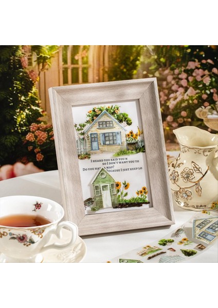 Pet Bant Seti, 4 Rulo Manzara Eserleri Rüya Bahçesi Serisi (Yurt Dışından) indirimleri