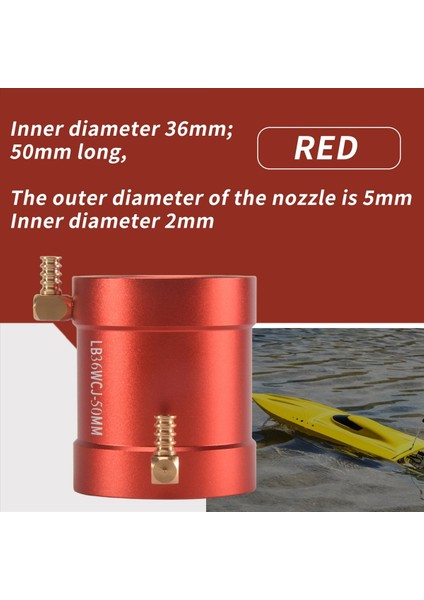 3660 3674 Için 36 mm Rc Deniz Motoru Su Soğutma Ceketi Isı Emici (Yurt Dışından) fırsatları