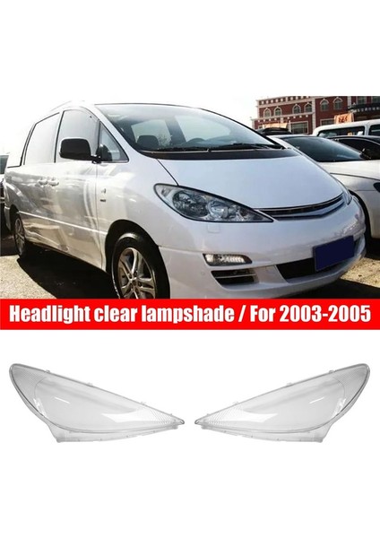 Toyota Previa 03-05 Için Sağ Ön Far Lambası Cam Mercek Kapağı (Yurt Dışından) fiyatları