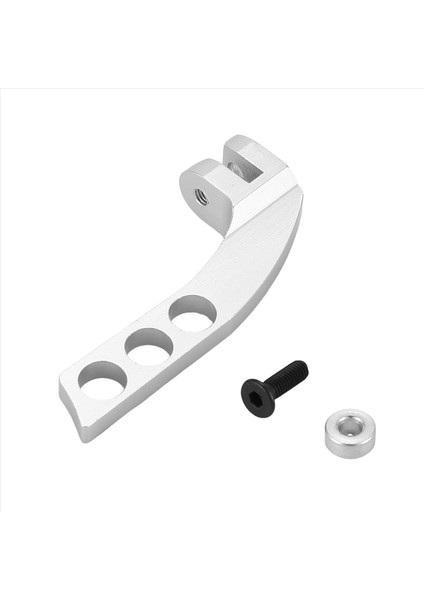 4 Delikli Verici Boyun Askısı Dengeleyici Ayarlayıcı, Gümüş Yatay (Yurt Dışından)