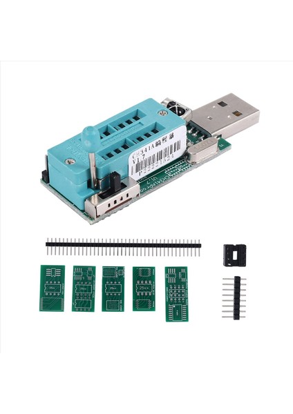 CH341A Programlayıcı V1.7 1.8V Seviye Kaydırma W25Q64FW W25Q128FW GD25LQ64 (Yurt Dışından) modelleri
