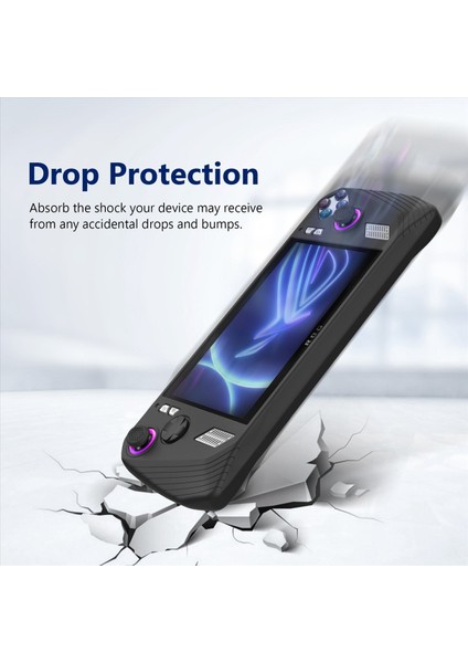 Rog Ally Taşınabilir Oyun Konsolu Koruyucu Kılıf, Siyah (Yurt Dışından) fırsatları
