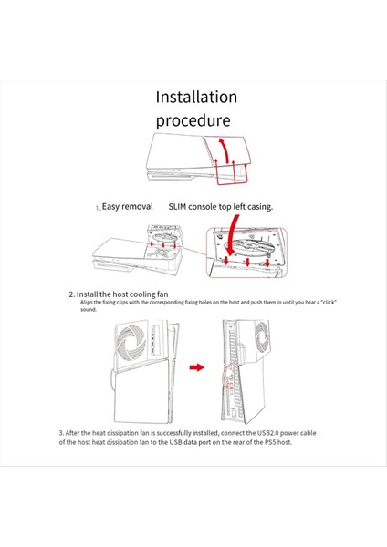 Ps5 Slim Için Aolion Soğutma Fanı Sıcaklık Kontrollü Soğutma Fanı (Yurt Dışından) indirimleri