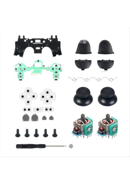 Ps4 Kontrolcüsü Için 3D Joystick Kiti Jdm 011 Tetik Düğmesi (Yurt Dışından)