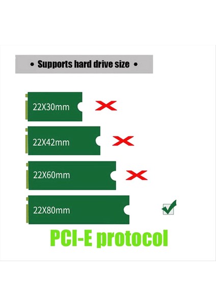 Rog Ally Transfer Kartı 90 Derece Nvme Sabit Disk Kartı M.2-B Için (Yurt Dışından) modelleri