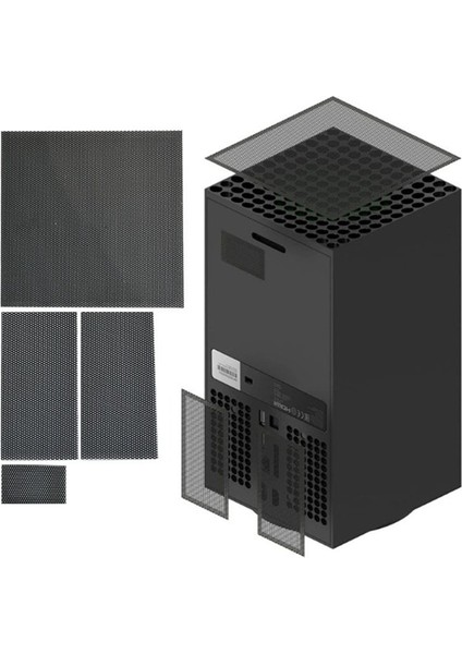Xbox Series x Oyun Konsolu Için 1 Set Soğutma Fanı Filtresi Toz Geçirmez Kılıf (Yurt Dışından)