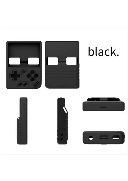 Mıyoo Mini Plus Oyun Konsolu Koruyucu Silikon Kılıf Siyah (Yurt Dışından)