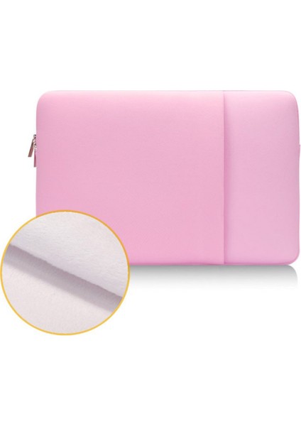 Enze 3061 15,8 Inç Dizüstü Bilgisayar Çantası Su Geçirmez Dizüstü Bilgisayar Çift Fermuarlı Koruyucu Kılıf Taşıma Çantası - Pembe (Yurt Dışından) indirimleri