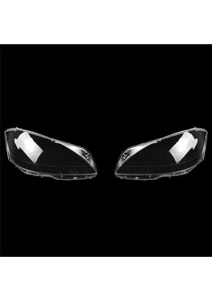 Mercedes-Benz 10-13 Için 1 Çift Ön Far Mercek Kapağı Muhafazası (Yurt Dışından)