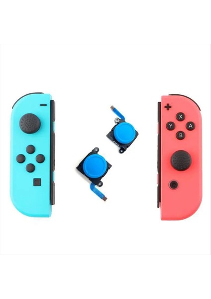 Ns Switch Lite Joycon Kontrol Cihazı Beyaz Için 10 Adet 3D Analog Joystick (Yurt Dışından) fırsatları