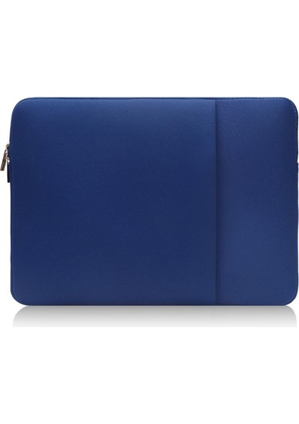 Enze 3061 15,8 Inç Dizüstü Bilgisayar Çantası Su Geçirmez Dizüstü Bilgisayar Çift Fermuarlı Koruyucu Kılıf Taşıma Çantası - Lacivert (Yurt Dışından)