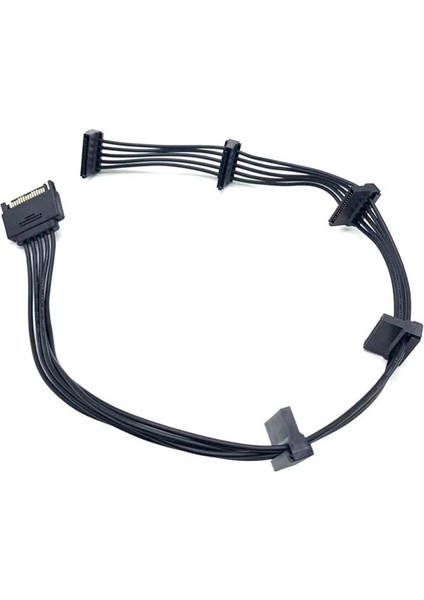 Sata 15PIN 1to5 Sata Sabit Disk Güç Hattı Sabit Disk Genişletme Kablosu (Yurt Dışından) fırsatları