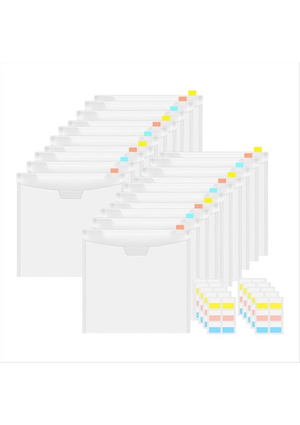 Scrapbook Düzenleyici Zarflar Saklama Cepleri Kollar (Yurt Dışından)