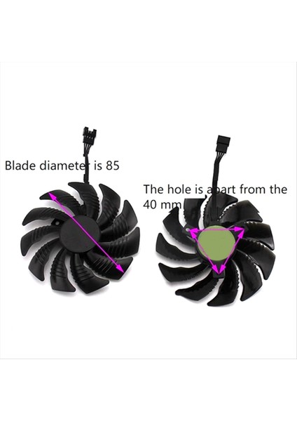 88MM PLD09210S12HH Gpu Fan, Gigabyte P106 GTX1050 1060 Için (Yurt Dışından) fırsatları