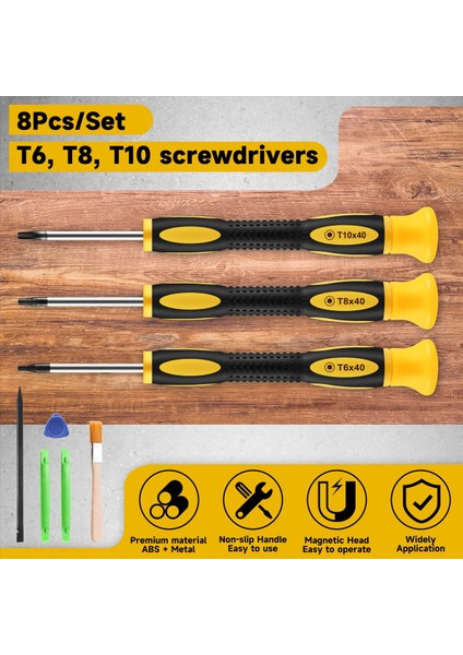 8 Adet/takım Torx Tornavida Alet Seti Tamir Alet Seti Tornavida Kaldırma (Yurt Dışından) fırsatları