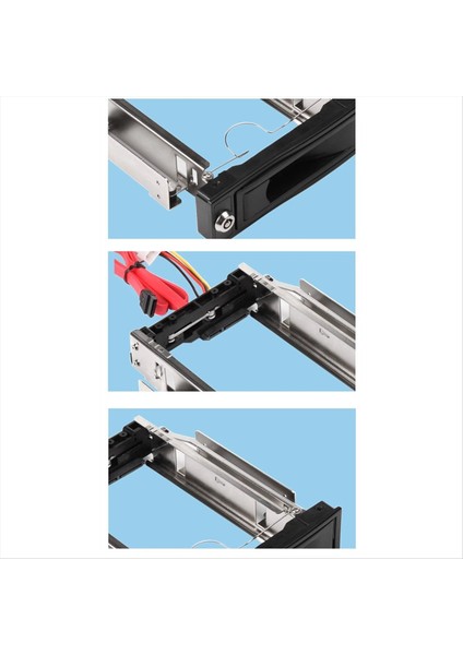 3,5 Inç Ssd'den 5,25 Inç Yuva Tepsisi Sabit HDD Montaj Yuvası Braketi (Yurt Dışından) fiyatları