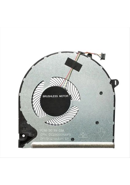 Hp 15-Du 15S-DU0000 15-Dw 15-DW0043DX 15-DW2025CL Için Cpu Soğutma Fanı (Yurt Dışından)
