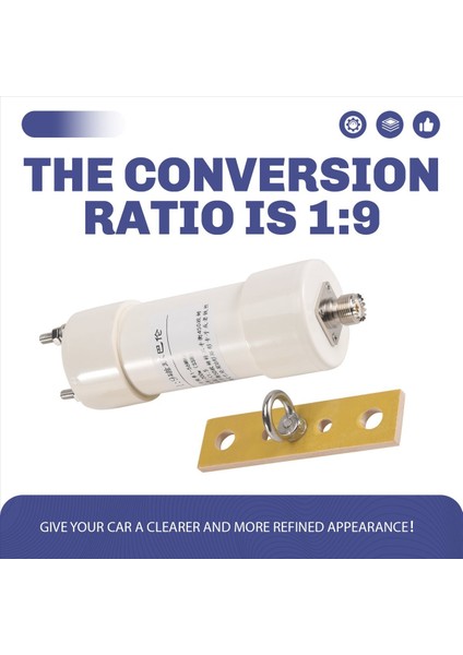 1:9 Balun 200W Kısa Dalga Balun Ham Uzun Tel Hf Anten (Yurt Dışından) fırsatları