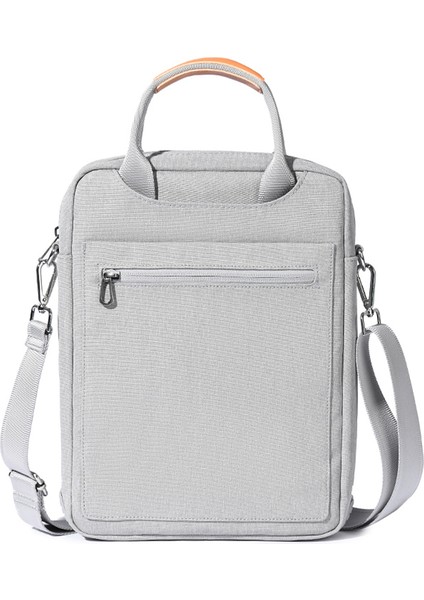 12,9 Inç Dizüstü Bilgisayar Çantası, Tablet Pc Saklama Çantası, Evrak Çantası, Oxford Kumaş Omuz Çantası - Gri (Yurt Dışından)